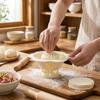 Non-stick Baozi Maker Mold Plastic DIY Pastry Press Flower Dumpling Mold  Breakfast Bun Making