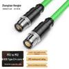 Промышленный Ethernet-кабель M12 на M12 D-типа, 4-контактный