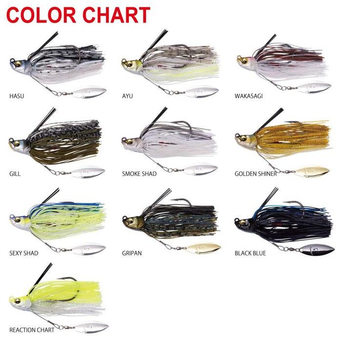 Megabass Uoze Swimmer Lure (1/4oz) Black Blue