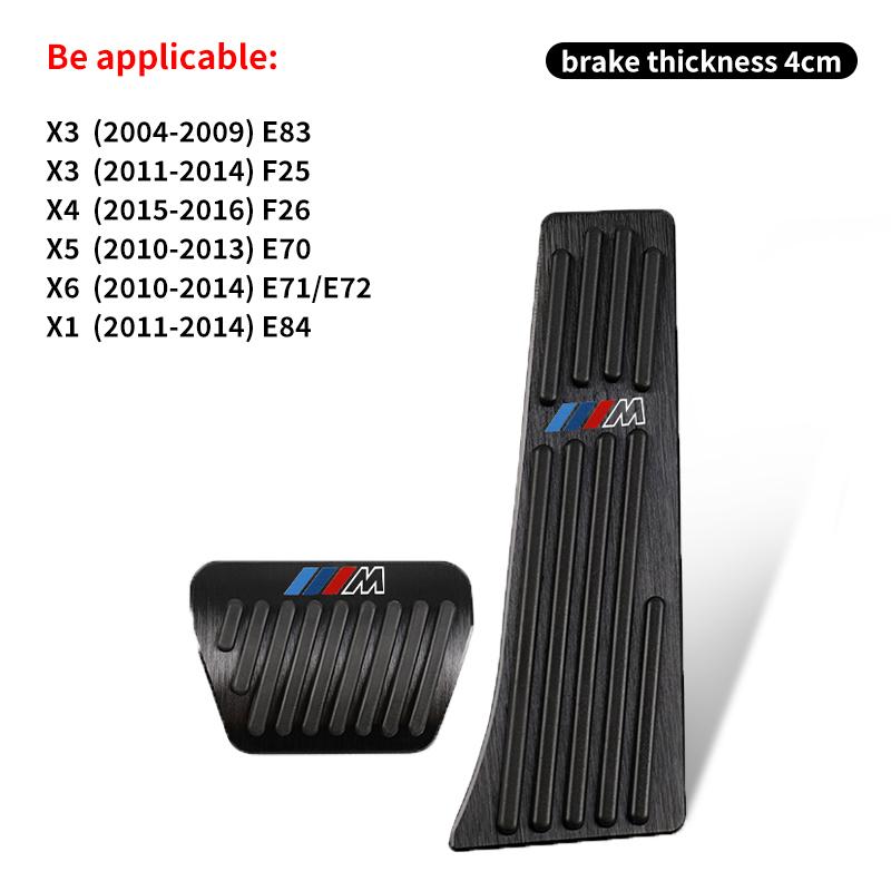 2026 Hot Car Pedals Cover Brake Pedal Cover For BMW 5 Series X3 X5 G30 G20 F10 F07 F30 E90 E60 F15 G23 E83 E84 F48 G32 G01 G02 G05 G60