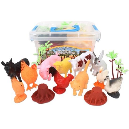 Oz Toy Terra Adventure Livestock World Model Figure Storage Box Set Random Delivery, 1 Set, popular toys in Korea