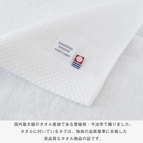 Bloom Imabari Towel Сертифицированный Набор для Лица из 3 Предметов Ciel Hotel Specification Впитывающий Быстросохнущий Для Сушки в Помещении 100% Хлопок Сделано в Японии (Ассортимент 1)