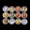 12pcs Nail Art   Paillette Flake Chip Foil Acrylic UV Gel Paper Decor