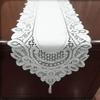Knitted Lace Table Flag White Red Wedding Banquet Party Decoration Rectangular Table Runner Coffee Table Pad