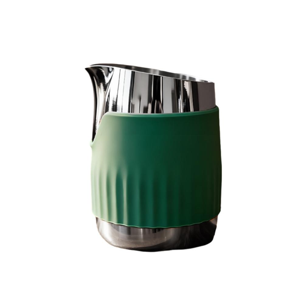 Silicone Insulated Sleeve Milk Frothing Pitcher Anti‑scald Latte Art Milk Frother Jug Barista