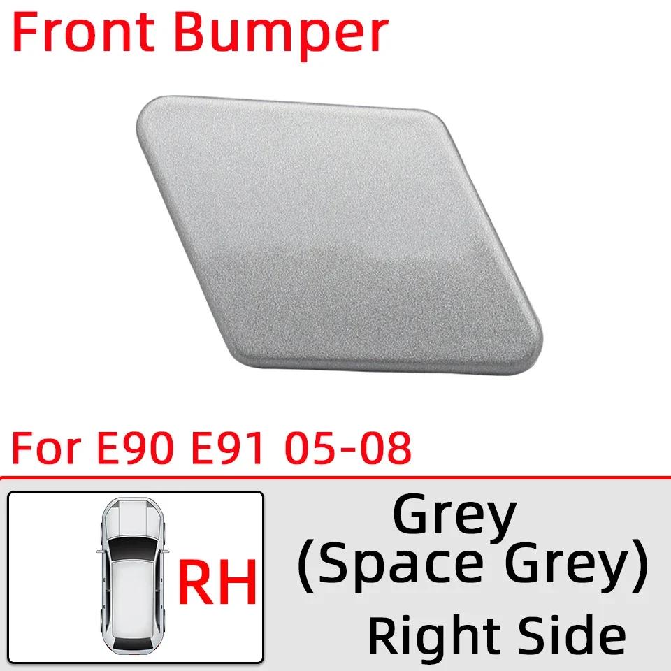 Headlamp Washer Nozzle Cover For BMW 320 325 328 330 335 E90 E91 LCI 2005-2008 2009-2012 Car Headlight Water Spray Lid Painted