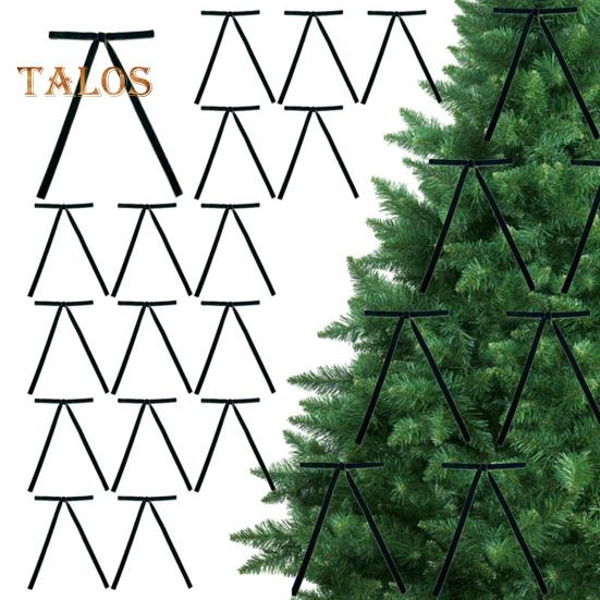 10 шт. бархатных рождественских бантов, винтажная рождественская елка, бархатные ленты, банты, декор для поделок, подарочная упаковка, аксессуары для волос