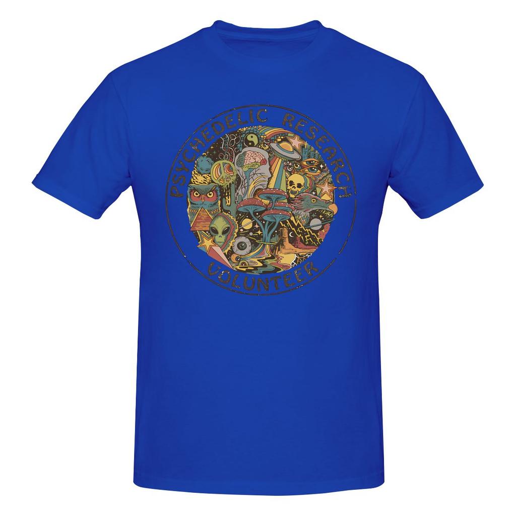 Psychedelic Research Volunteers Ufo Skinfriendly Tshirt Niche Street Not Easy To Loosen Basic Tee