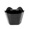 Coffee Knock Box Anti Slip Shock-Absorbent Espresso Grind Grounds Container Dump Waste Bin Coffee Grounds Bucket Barista Tools