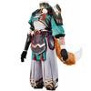   Gorou Cosplay Suit Pants Fox Tail Ears Halloween Costume For Woman Man Anime Clothes Uniform Disfraces Hombre
