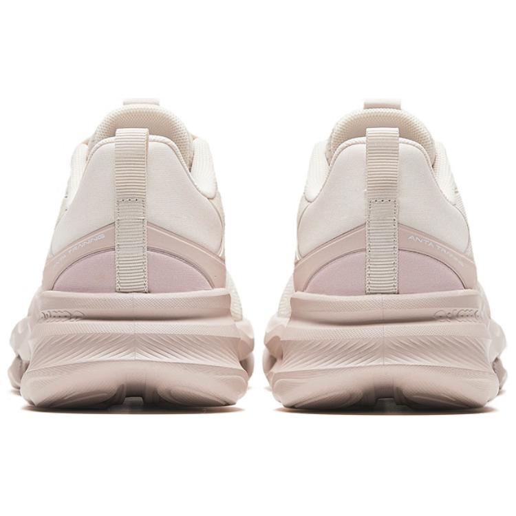 Anta Shock Absorbing Breathable Low Top Training Shoes Women Sneaker Light-Gray 122337711-3