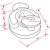Многофункциональные подарки для кормления, отдыха, детей, диван, детское кресло, сиденье, надувные игрушки, надувной стул