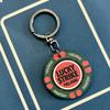 Original LuckyStrike Lucky Chip Car Keychain Pendant American Retro Lucky Jackpot777