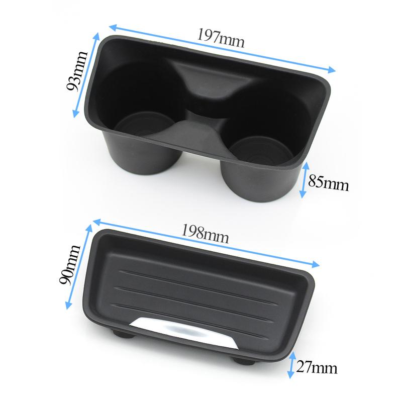 Car Console Water Cup holder Cover Trim Storage Tray Insert Cabinet For BMW 3 4 Series M3 M4 F30 F31 F34 F35 F80 F32 F33 F36 F82