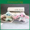 Animals Rainbow Cartoon Plush Keyring Doll For Bag Decoration Use Daily