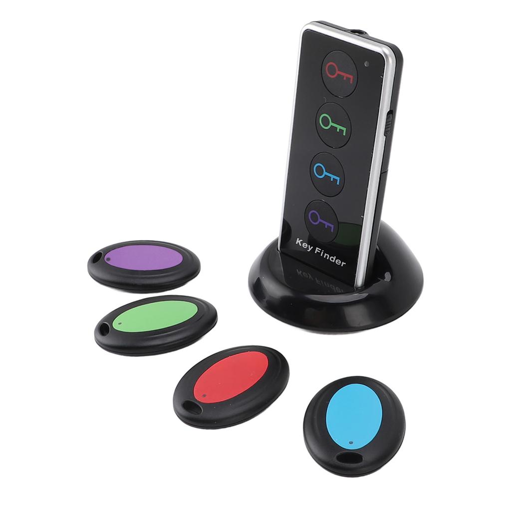 Key Finder 100 футов рабочий диапазон 1 передатчик 4 приемника беспроводной локатор ключей со светодиодной подсветкой для
