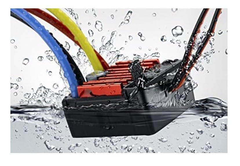 [OSE] HOBBYWING QuicRUN-WP-1060-Brushed Built-in BEC 3A/6V for 1/10 Scale Models [Parallel Import]