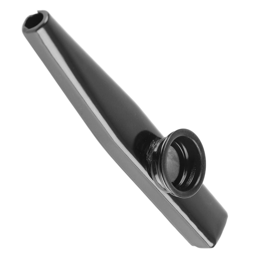 Металлический Kazoo Алюминиевый Легкий Портативный Kazoo Гитара Партнер Флейта Музыкальный Инструмент Подарок Черный