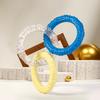 Dog Chewing Toy Loop Rings for Aggressive Chewer TPR Teething Loop Puppy Toy Dog Chew Pacifier Pulling Toy Pet Supplies