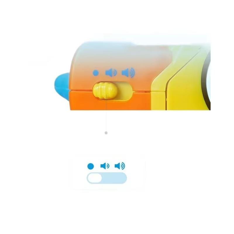Игрушки для обучения лазанию для малышей 1 шт., большая желтая утка, универсальная, со звуком и светом для ходьбы, музыка, детские игрушки для раннего развития
