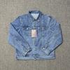Mens Distressed Denim Shorts With Star Embroidery Retro Streetwear Straight Cut Mid-Rise Casual