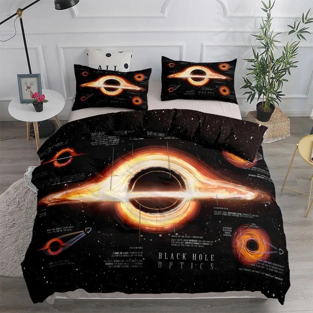 Комплект постельного белья Abstract Space Nebula, односпальный двуспальный, размер Queen, размер King, размер US Twin, полный комплект постельного белья размера King