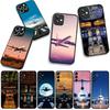 Aircraft Travel SKY Phone Cover for Xiaomi Redmi Note 14 12 13 ProPlus A4 A3 Pro Plus 12C 13C 14C 5G Case