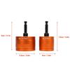 2pcs Aluminum Alloy Metal Pipe Cleaner Orange Copper Pipe Cleaning Tool  Plumbing