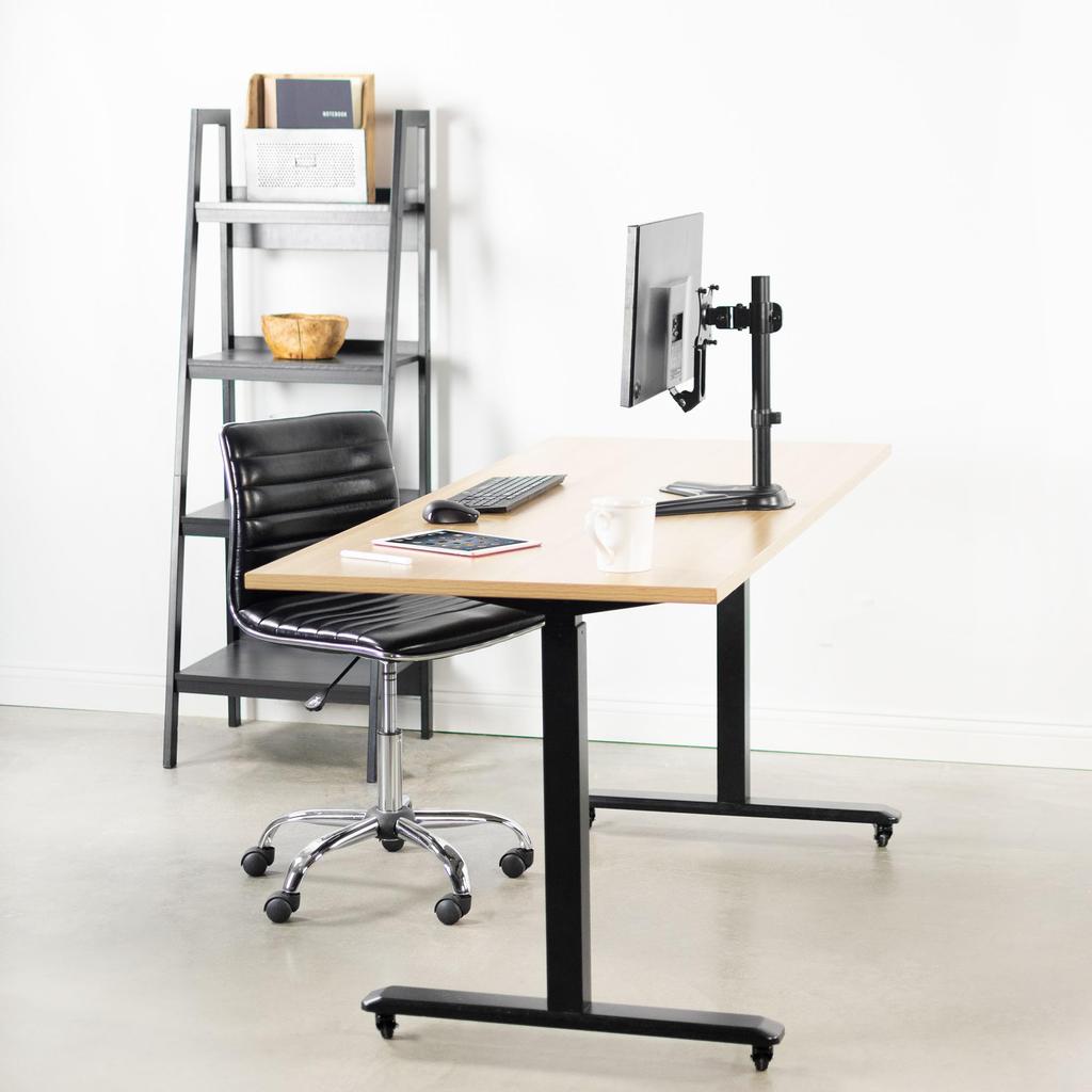 VIVO Адаптер VESA Монтажный кронштейн Комплект для преобразования с организацией кабелей Разработан для мониторов Samsung S27D590P U28D590D, S24D590PL, S24D590L, Черный,