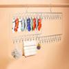 20 Clips Stainless Steel Clothes Drying Hanger Windproof Clothing Rack Clips Sock Laundry Airer Hanger Underwear Socks Holder