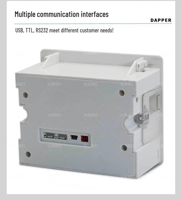 Встраиваемый термопринтер DAP Micro DP-Q802E с автоотрезчиком для промышленного оборудования и торговых центров
