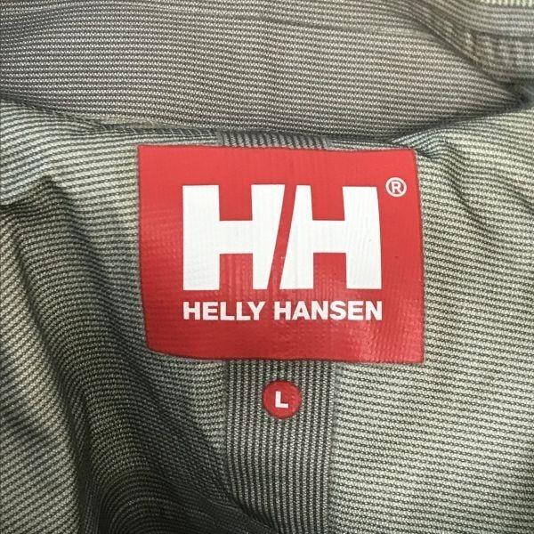HELLY HANSEN Нейлоновая ветровка и брюки Комплект Зеленый × Серый Мужской L(ИСПОЛЬЗОВАЛ)