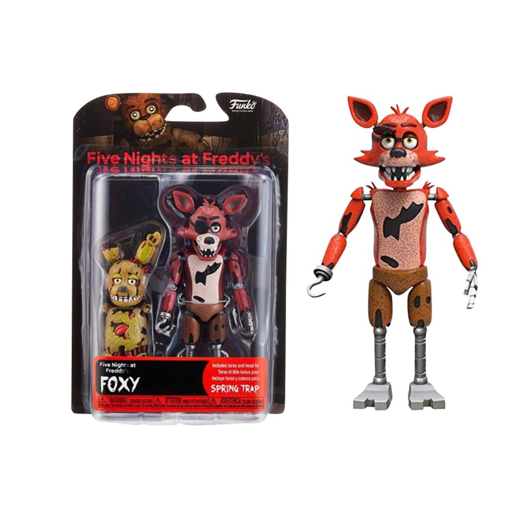 Five Nights At Freddys Фигурки Игрушка Нарушение безопасности Серия Glamrock Foxy ПВХ Кукла для подарка ребенку