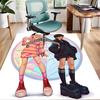1pc Wednesday (7) Design Area Rug - Non-Slip, Soft & Cozy Floor Mat for Living Room, Bedroom, Office - Indoor/Outdoor Decorative Carpet
