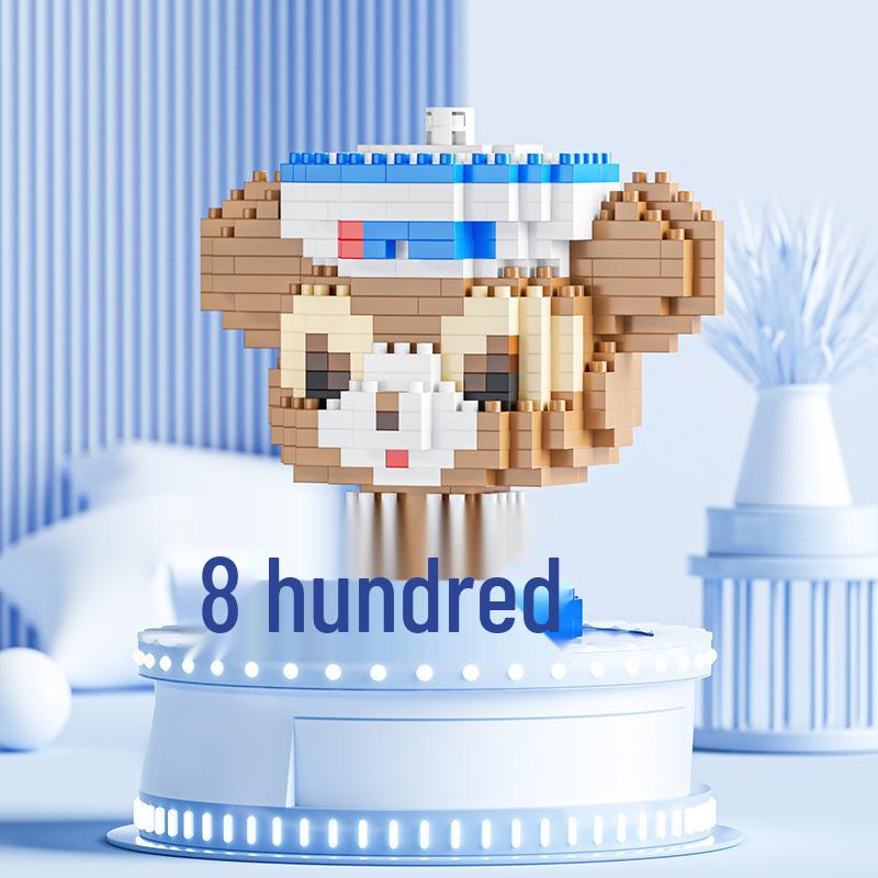 LEGO-Compatible Mini Building Blocks: Cartoon Figurines & Educational Toys