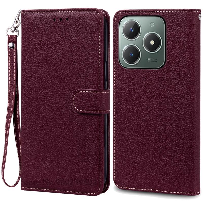 Для Realme C61 чехол-кошелек кожаный флип-чехол для Realme C61 чехол Realme C 61 чехол для телефона чехол-книжка Coque Fundas Shell