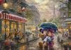 Ceaco Thomas Kinkade Disney Mickey Minnie In Paris 1000 Piece Jigsaw Puzzle - - - & -