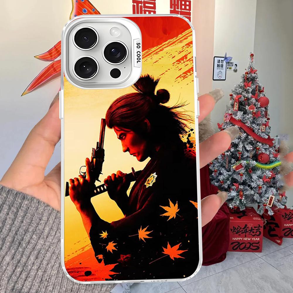 Yakuza Like A Dragon Game Phone Case For IPhone 16 15 14 13 12 11 Pro Max X XR XSMAX 8 7 Plus Matte Shockproof Back Cover