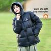 Camel Volcano Unisex Hooded Down Puffer Jacket