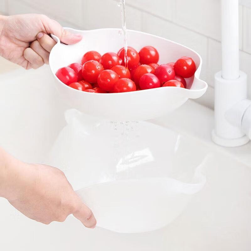Chahua Double-Layer Antibacterial Kitchen Drain Basket