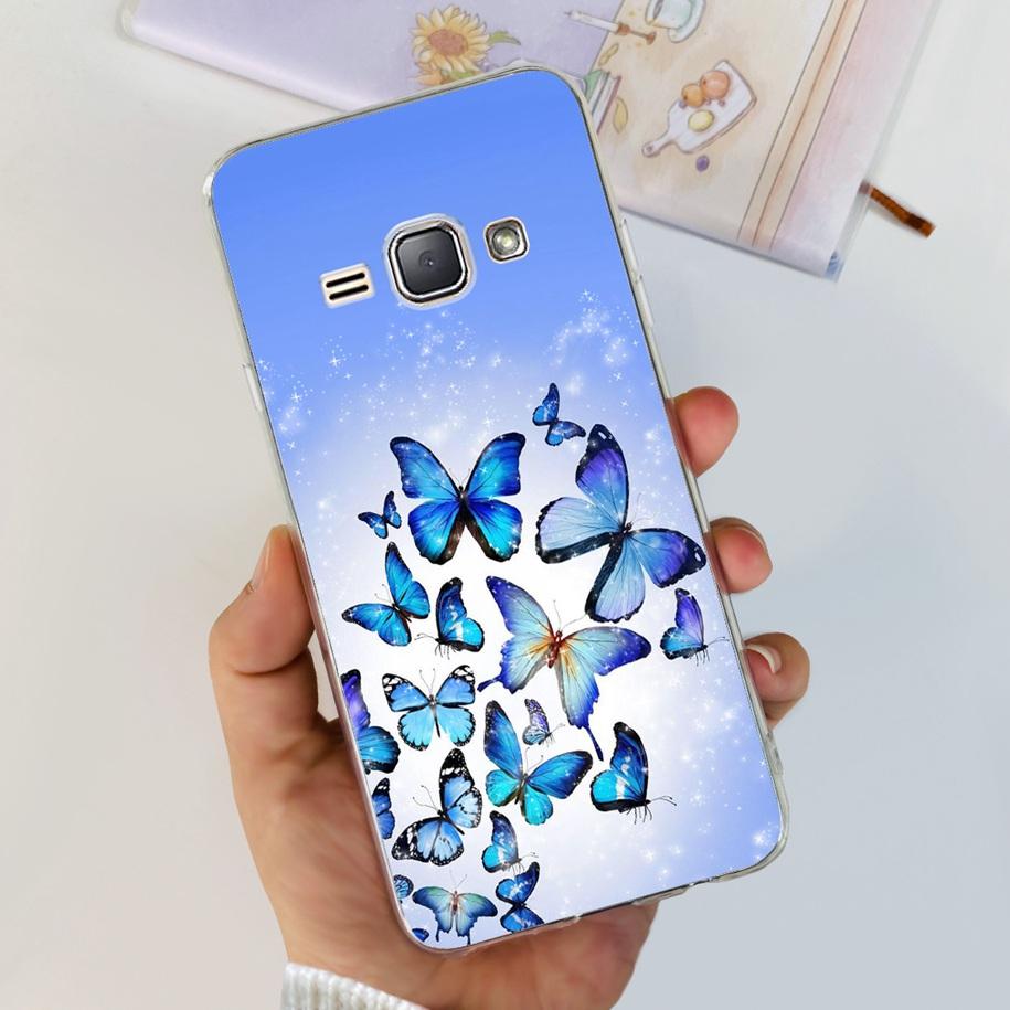Чехол для Samsung J1 2016 SM-J120F Чехол Модный Мраморный Цветочный Мягкий Силиконовый Чехол для Телефона Для Samsung J1 Mini J105F J 1 2016 Funda