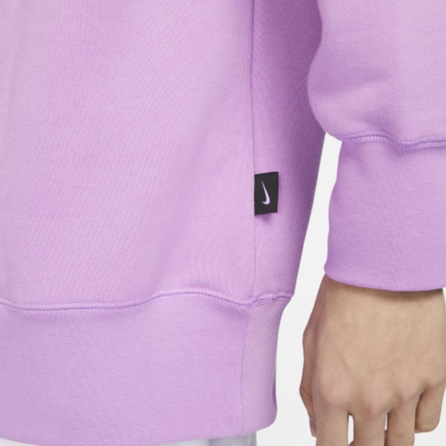 Nike Толстовки Мужские Фиолетовые С круглым вырезом Умеренные Другие DV9830-591