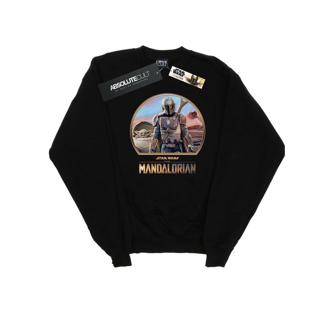 Star Wars Mens The Mandalorian Mando And The Child Sweatshirt