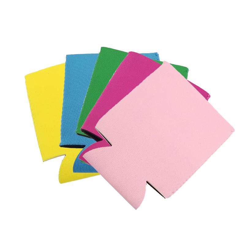 5pcs Beer Sleeves Camping Can Cup Soda Cover Neoprene Drink Cooler Portable Bottle Outdoor Sleeve for Party Wedding Birthday