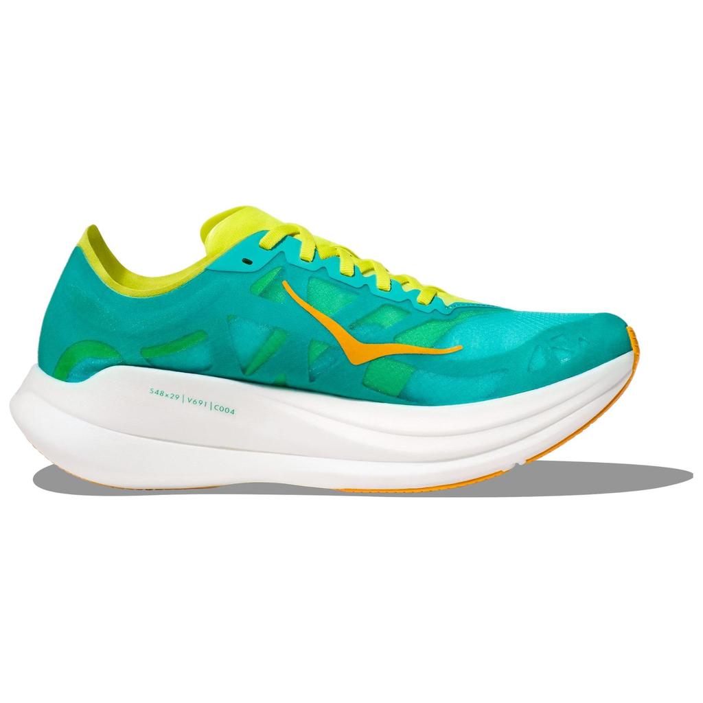 Кроссовки унисекс HOKA Rocket X 2 Ceramic Evening Primrose Темно-бирюзовые 1127927-CEPR