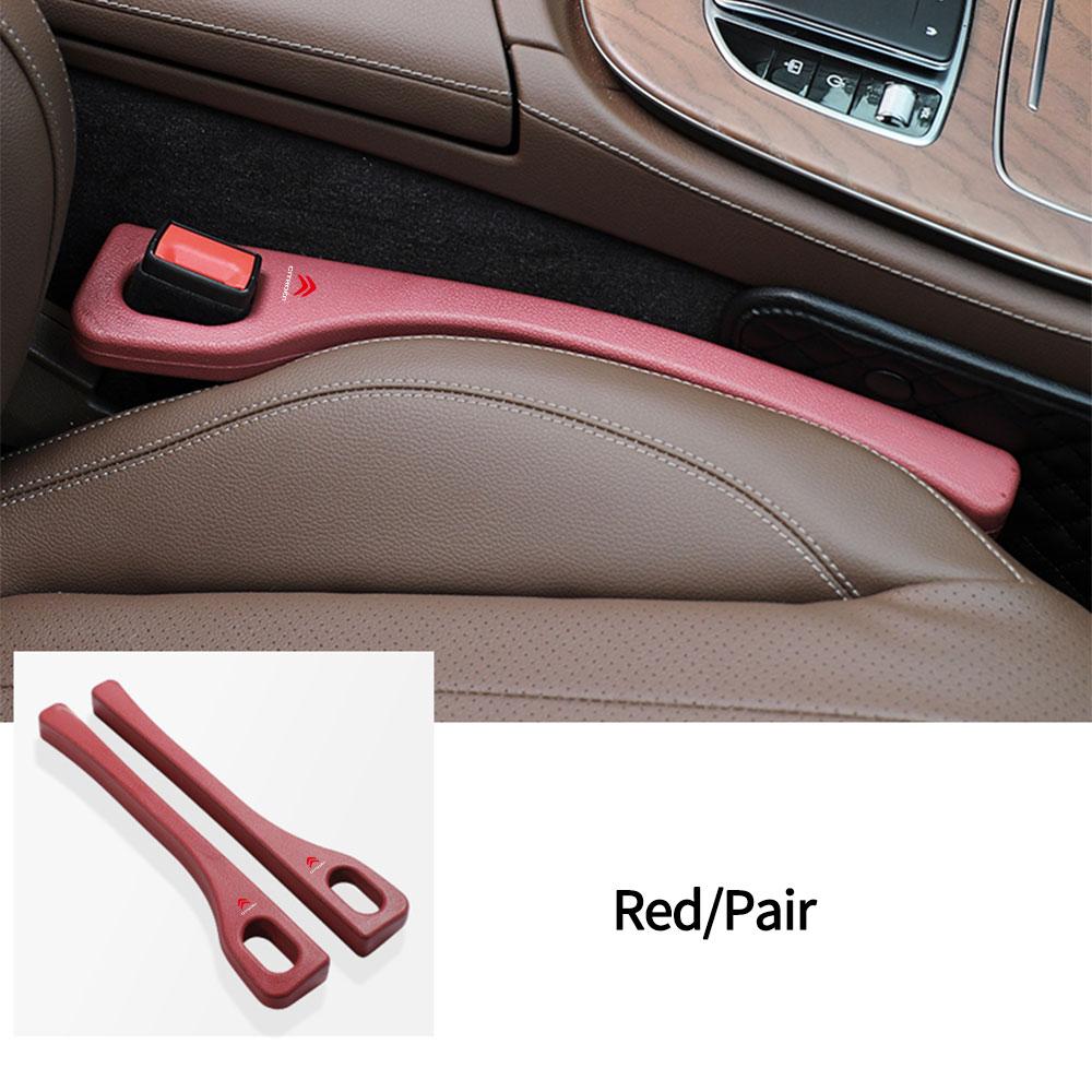 MGHK6 2pc Car Seat Gap Filler Side Seam Plug Strip PU Leak-proof Filling Strip For Citroen C3 C4 Picasso C4L C5 C-ELYSEE Berlingo Saxo