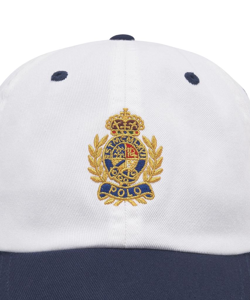 POLO RALPH LAUREN [Коллекция Crest] Хлопковая твиловая кепка-чинос - Темно-синяя