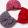2022 Autumn/Winter Baby Bow Wool Hat - European & American Style, Knitted Warm Fetal Cap for Children