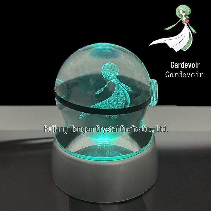 Светящийся кристальный шар Eevee, ночник-украшение