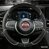 Кожаная накладка на руль автомобиля 38 см 15" для Fiat Tipo Fullback Strada Toro Doblo Freemont Bravo Stilo Автоаксессуары